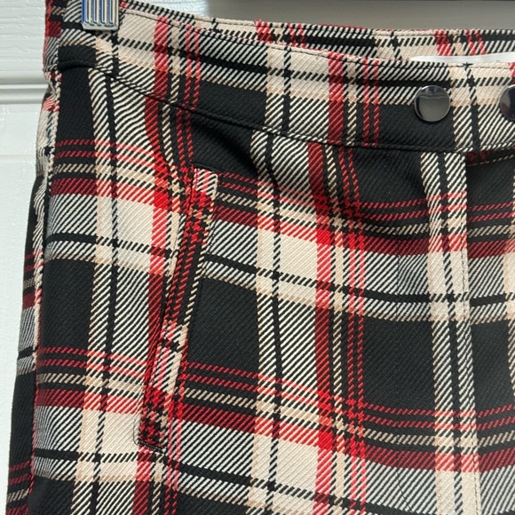 H&M Red and Black Plaid Trousers - Picture 5 of 12